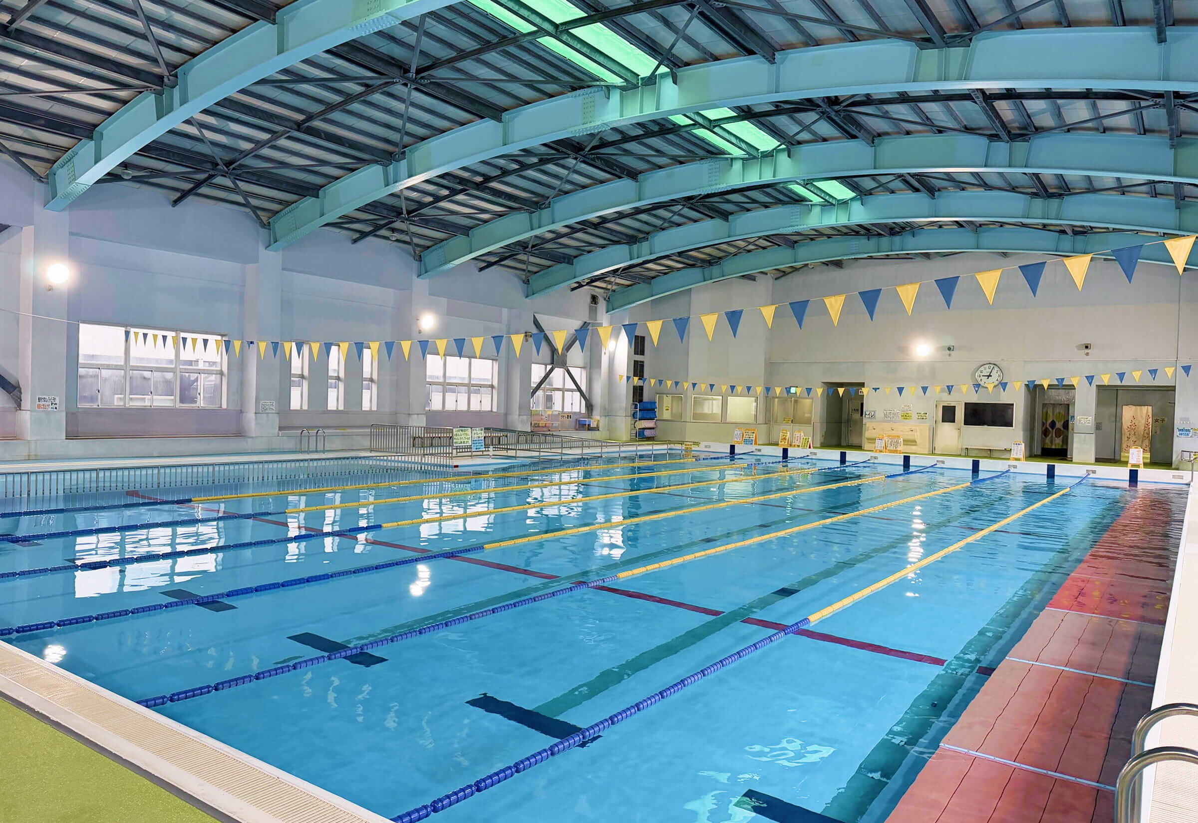 北九州市立思永中学校温水プール